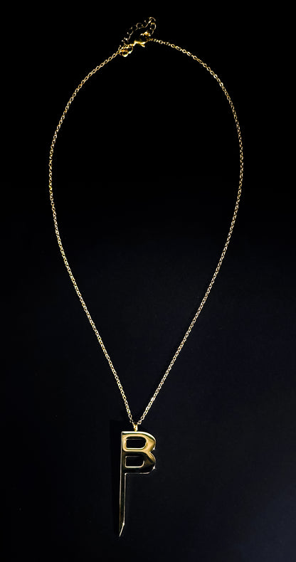 Signature B Logo Necklace