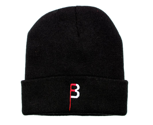 BFace Signature B Logo Beanie Black