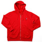 BFace Signature B Logo Red Zip Up Hoodie