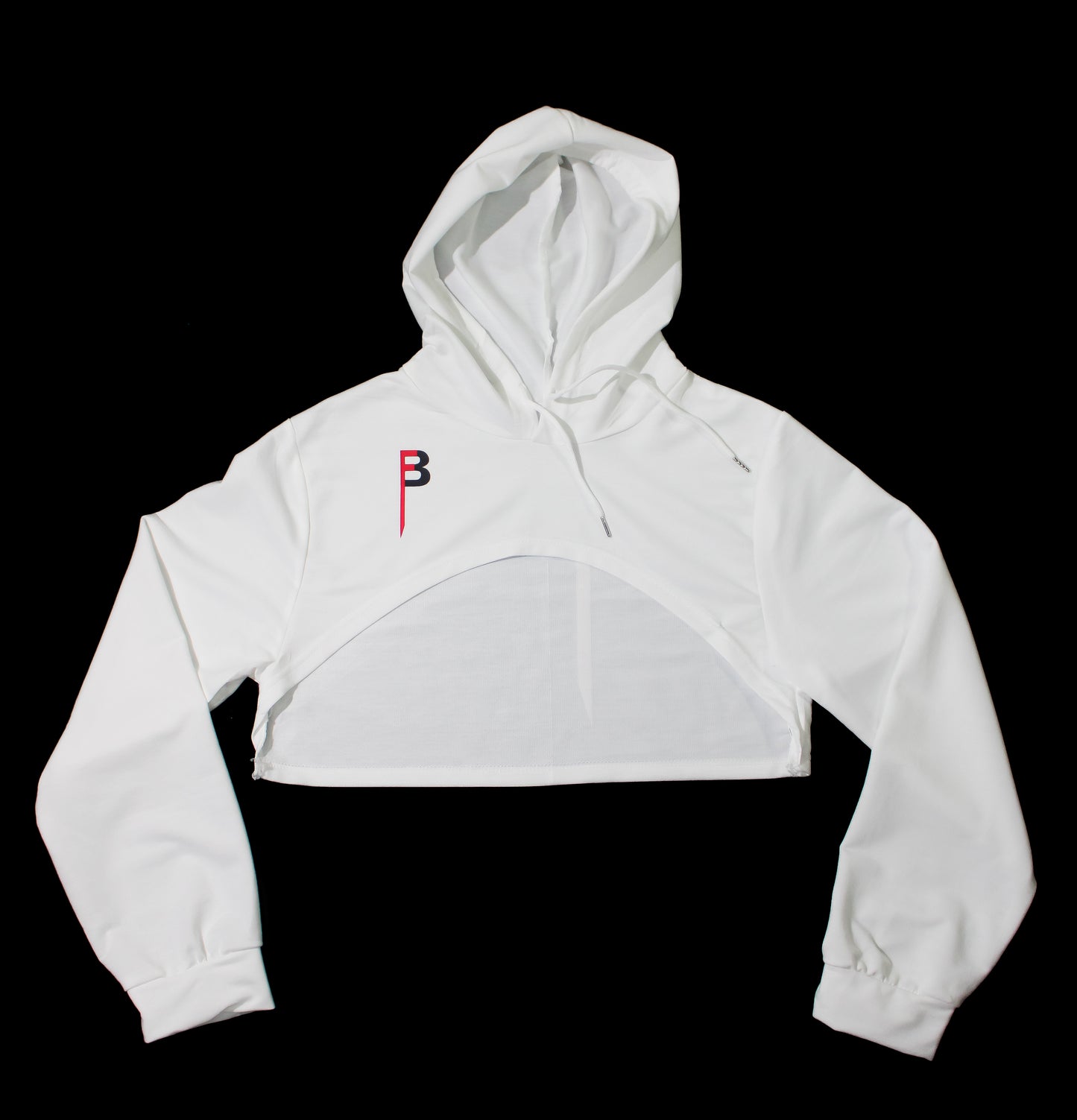 White Shrug Hoodie OG Logo