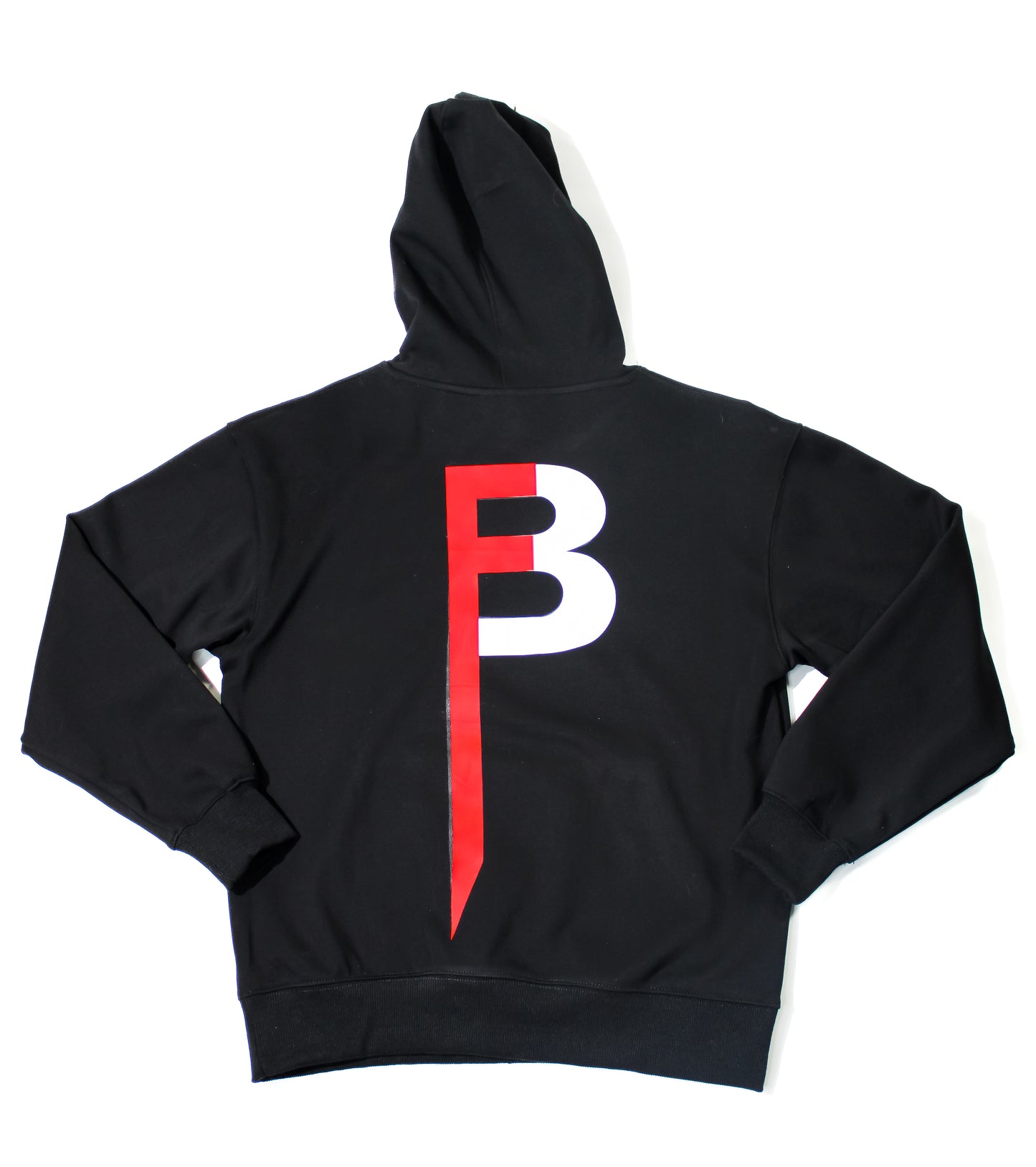 BFace Signature B Logo Clean Back Zip Up Hoodie