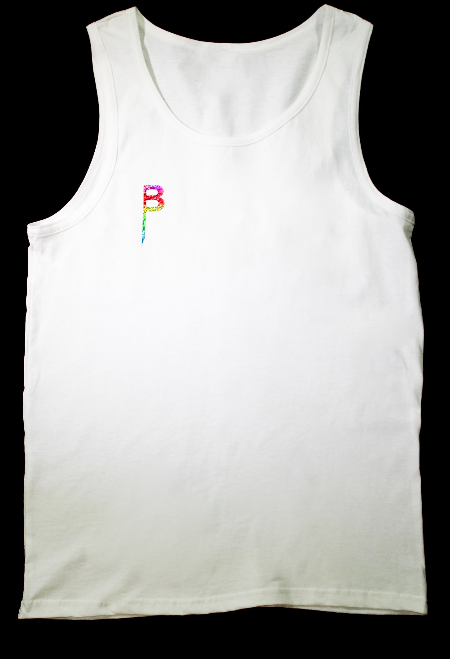 White Pride Tank clean Logo