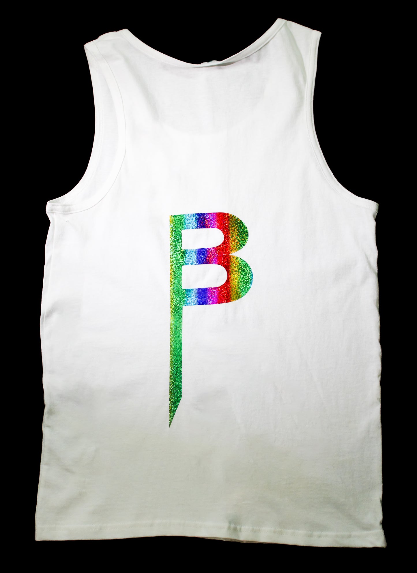 White Pride Tank clean Logo