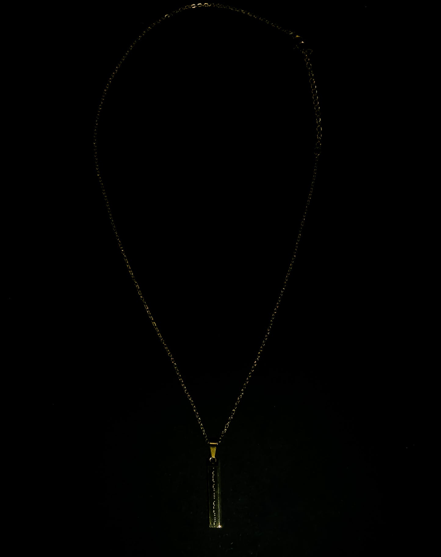 BFace Morsecode Bar Necklace