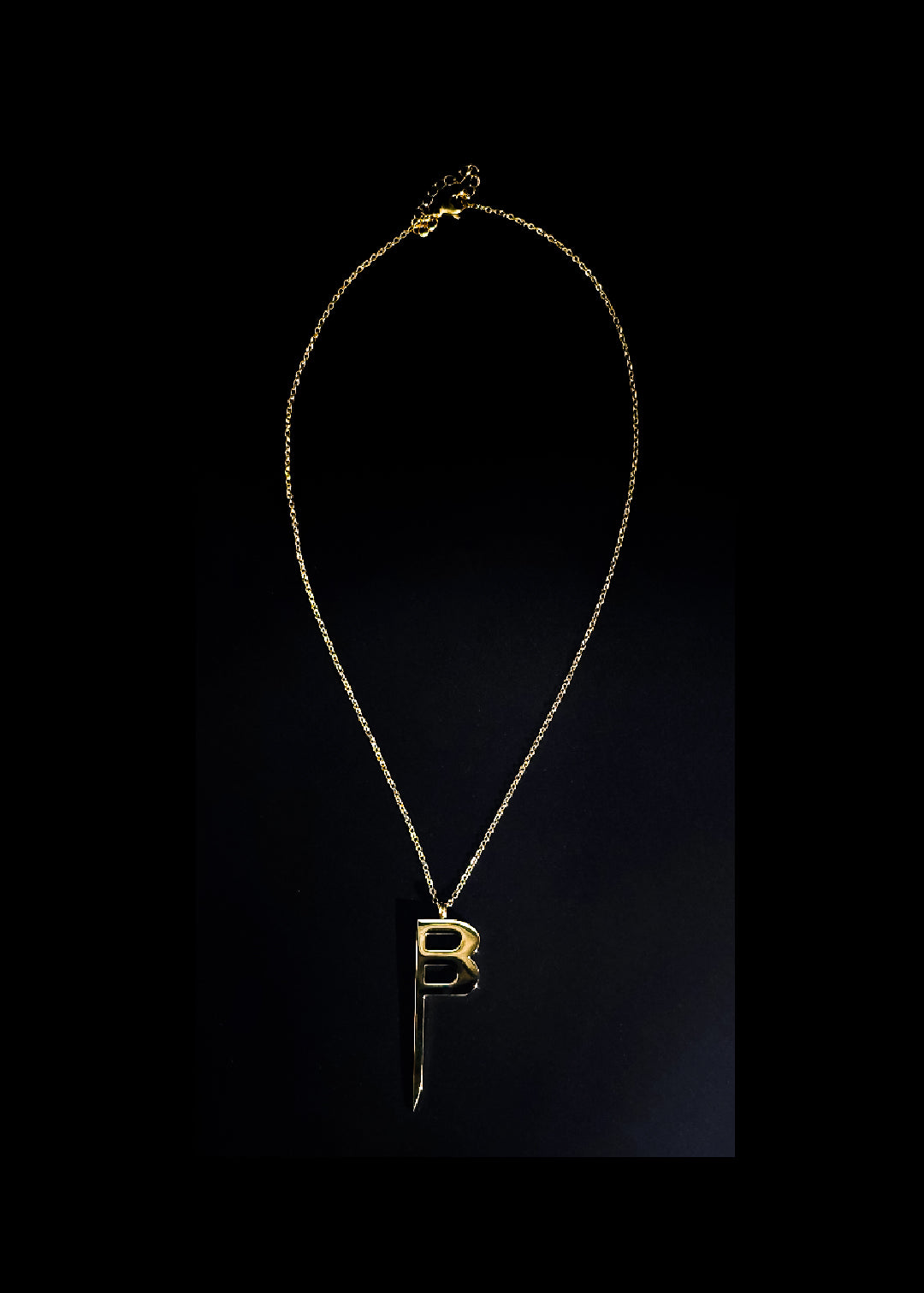 Signature B Logo Necklace